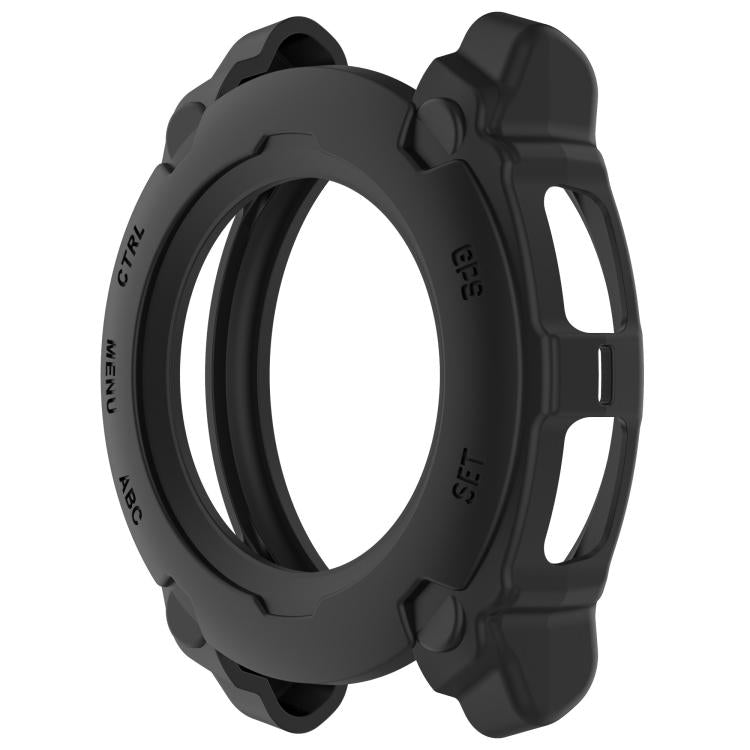For Garmin Instinct E 40mm Half Coverage Hollow TPU Armour Watch Protective Case