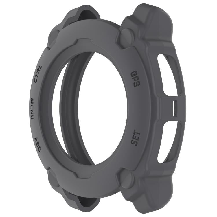 For Garmin Instinct E 40mm Half Coverage Hollow TPU Armour Watch Protective Case