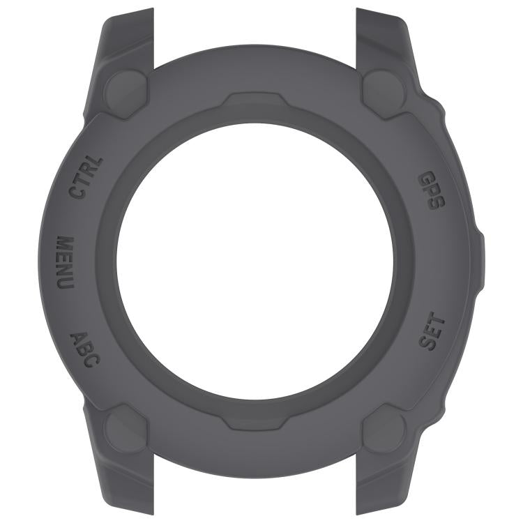 For Garmin Instinct E 40mm Half Coverage Hollow TPU Armour Watch Protective Case