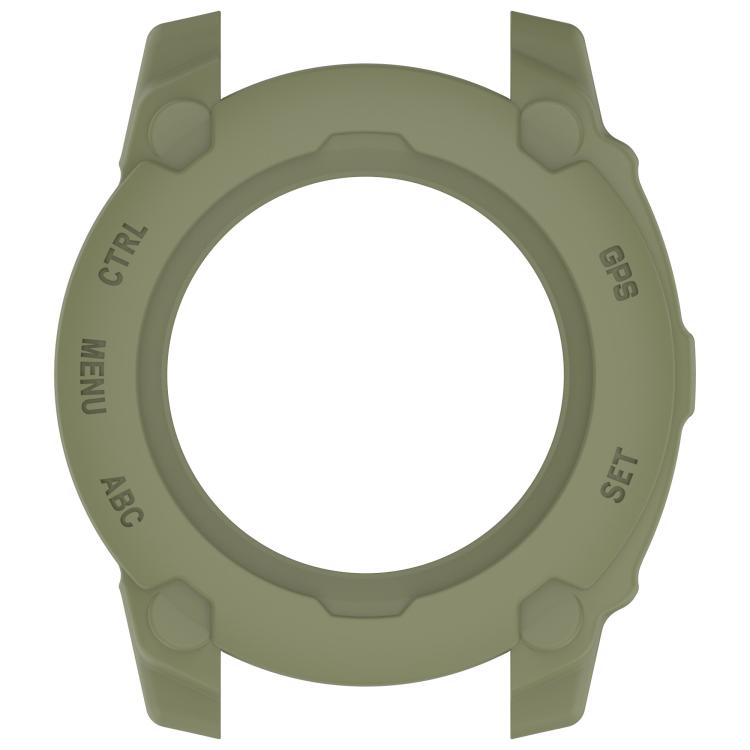 For Garmin Instinct E 45mm Half Coverage Hollow TPU Armour Watch Protective Case