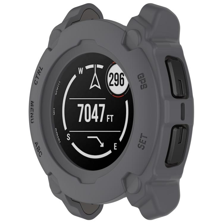 For Garmin Instinct E 45mm Half Coverage Hollow TPU Armour Watch Protective Case