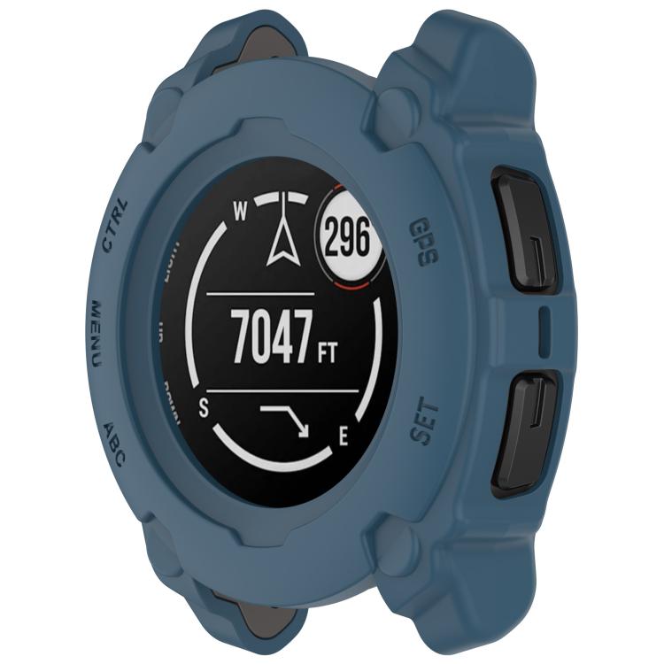 For Garmin Instinct E 45mm Half Coverage Hollow TPU Armour Watch Protective Case