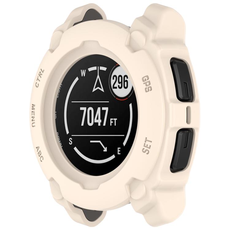 For Garmin Instinct E 45mm Half Coverage Hollow TPU Armour Watch Protective Case