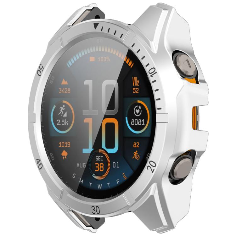 For Garmin Tactix 8 AMOLED 47mm Tempered Film Integrated PC Watch Protective Case