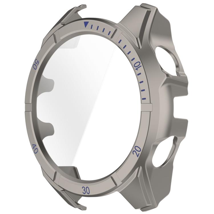 For Garmin Tactix 8 AMOLED 47mm Tempered Film Integrated PC Watch Protective Case