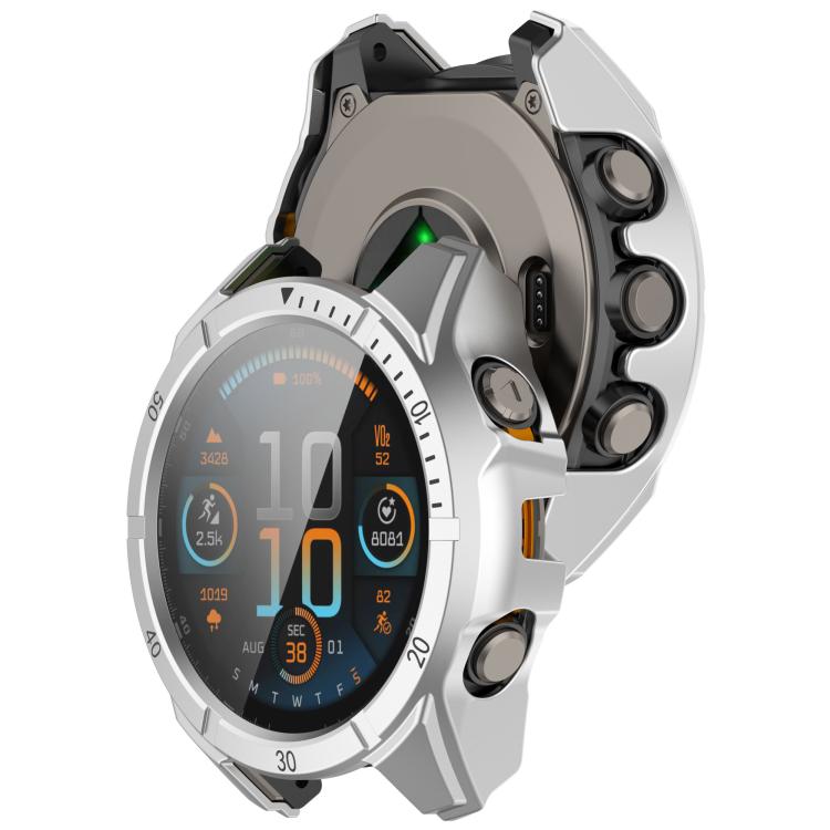 For Garmin Tactix 8 AMOLED 51mm Tempered Film Integrated PC Watch Protective Case