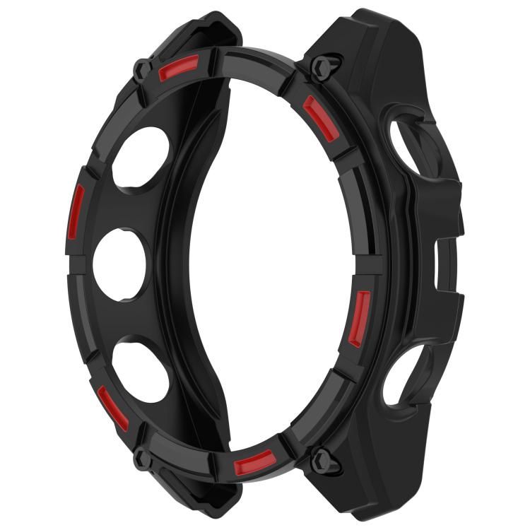 For Garmin Tactix 8 AMOLED 47mm Hollow Armor TPU Half Coverage Watch Protective Case