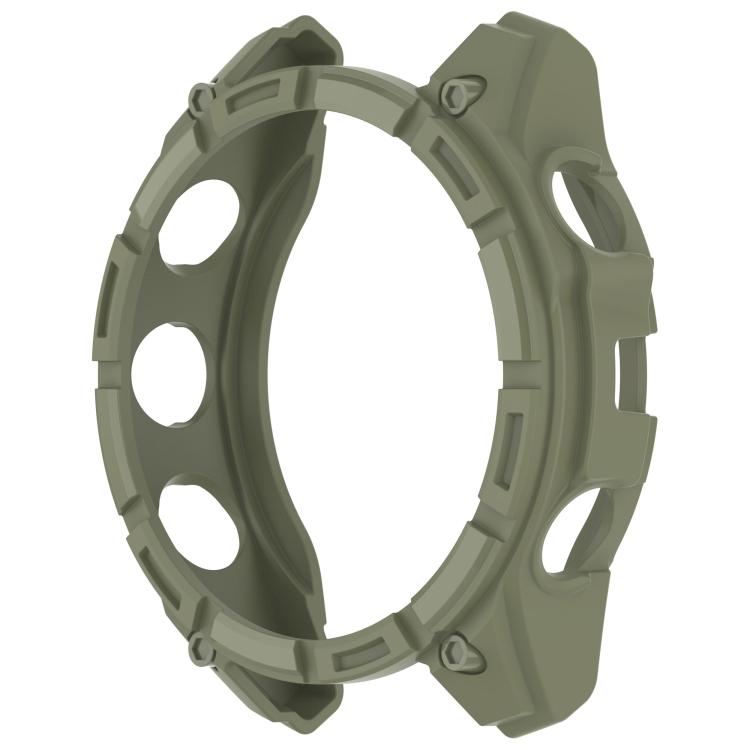 For Garmin Tactix 8 AMOLED 51mm Hollow Armor TPU Half Coverage Watch Protective Case
