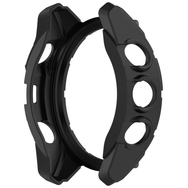 For Garmin Tactix 8 AMOLED 51mm Hollow Armor TPU Half Coverage Watch Protective Case