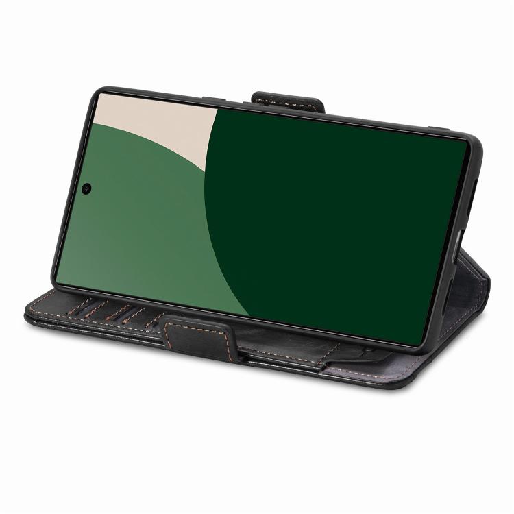 For Fujitsu Arrows We2 / F-52E CaseNeo Splicing Dual Magnetic Buckle Leather Phone Case