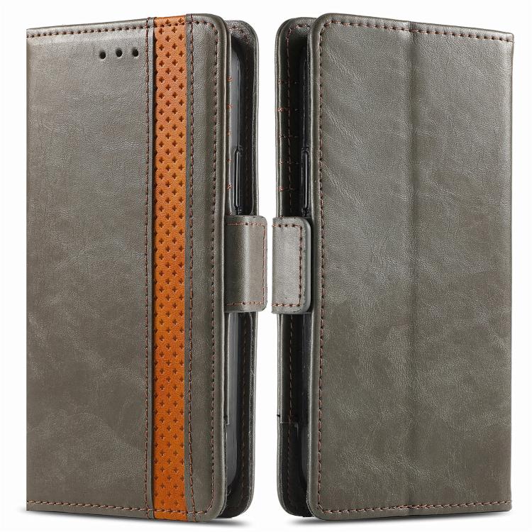 For Fujitsu Arrows We2 / F-52E CaseNeo Splicing Dual Magnetic Buckle Leather Phone Case