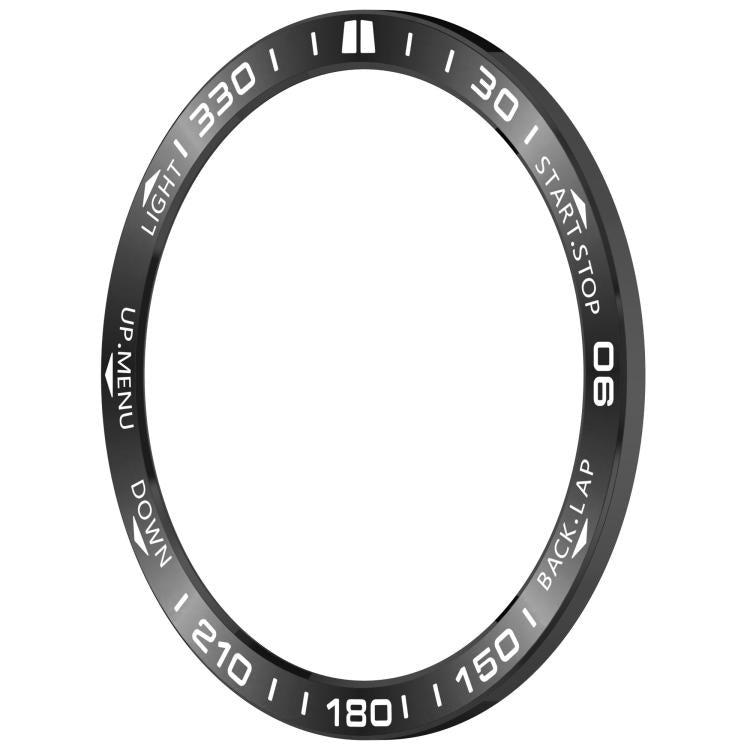 For Garmin Fenix 8 AMOLED 47mm Stainless Steel Metal Watch Protective Ring