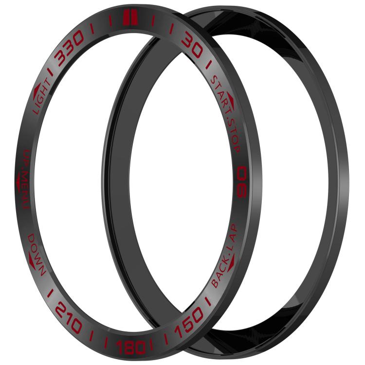 For Garmin Fenix 8 AMOLED 47mm Stainless Steel Metal Watch Protective Ring