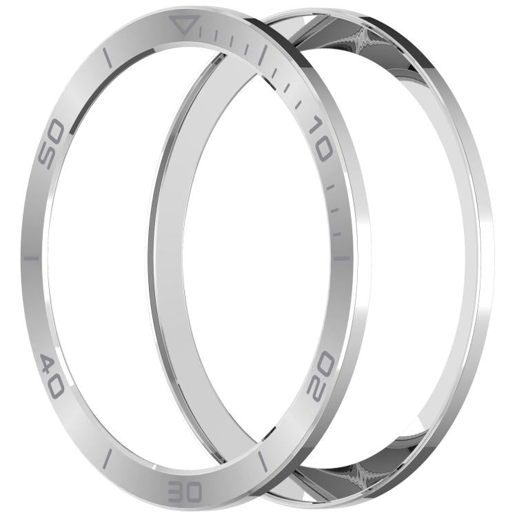 For Garmin Fenix 8 AMOLED 47mm Stainless Steel Metal Watch Protective Ring