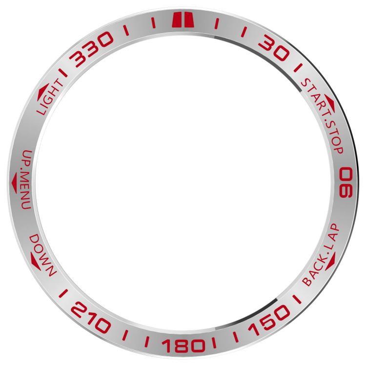 For Garmin Fenix 8 MIP 47mm Stainless Steel Metal Watch Protective Ring