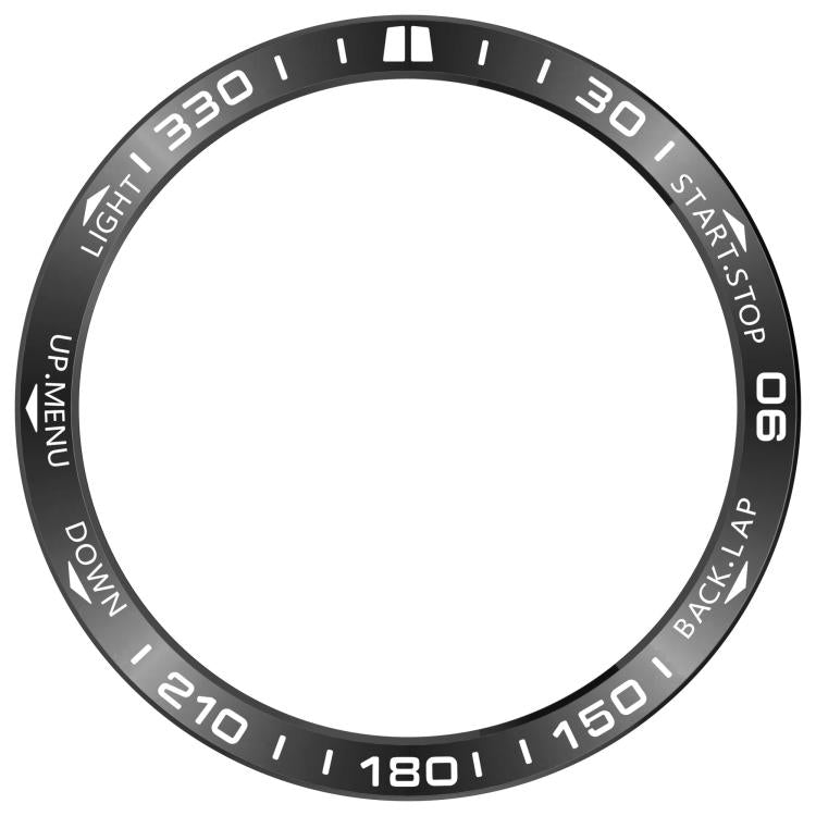 For Garmin Fenix 8 MIP 51mm Stainless Steel Metal Watch Protective Ring