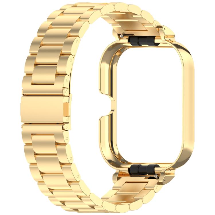 For vivo Watch GT Watch Frame Integrated Three Beads Stainless Steel Watch Band
