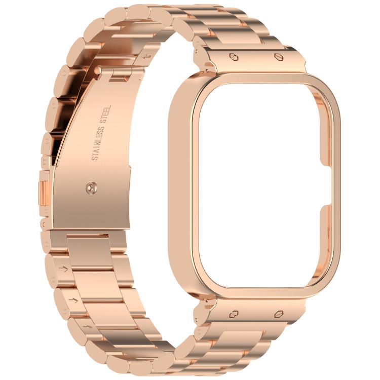 For vivo Watch GT Watch Frame Integrated Three Beads Stainless Steel Watch Band