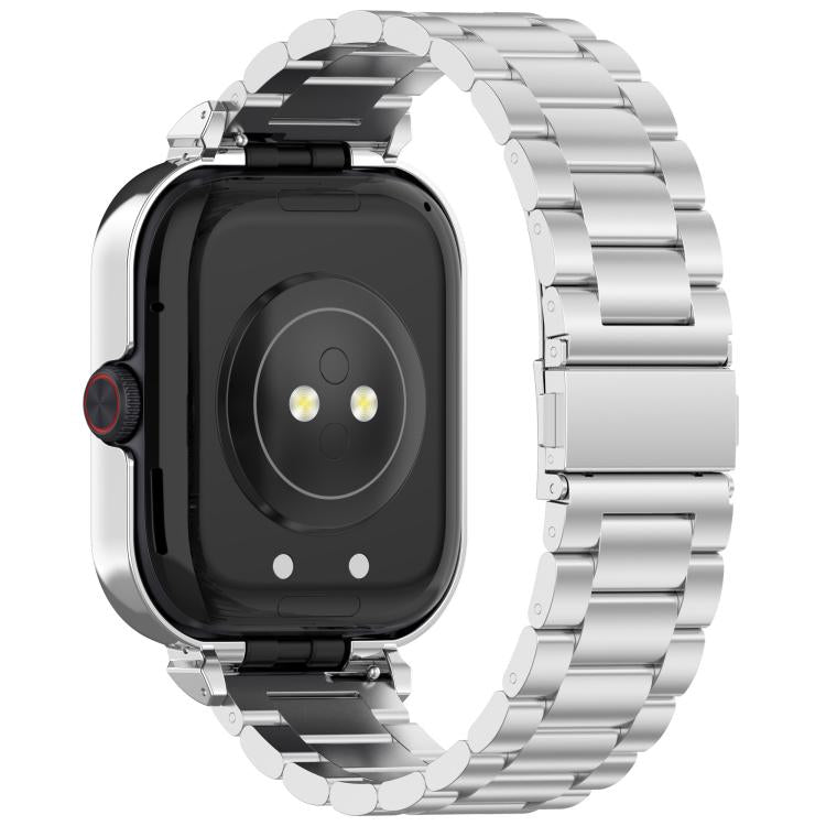 For vivo iQOO Watch GT Watch Frame Integrated Three Beads Stainless Steel Watch Band