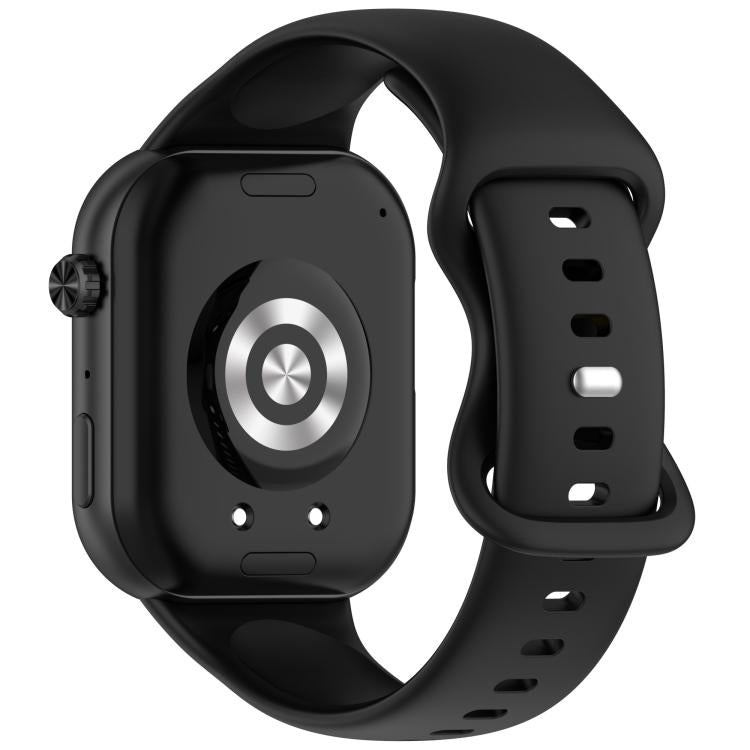 For Honor ROSSINI 2i Solid Color Butterfly Buckle Silicone Watch Band