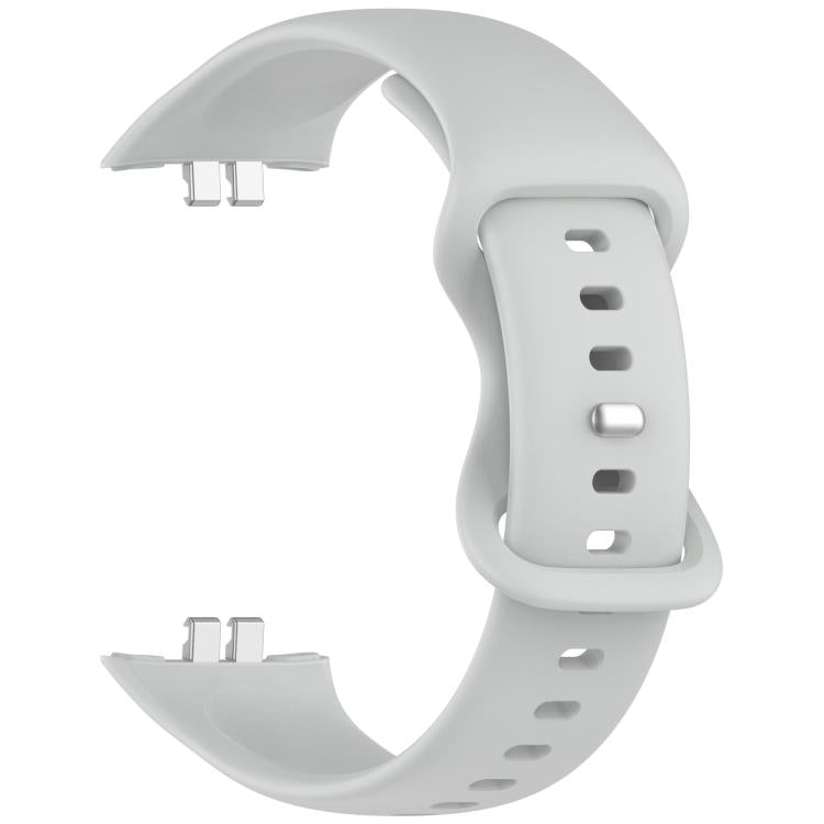 For Honor ROSSINI 2i Solid Color Butterfly Buckle Silicone Watch Band