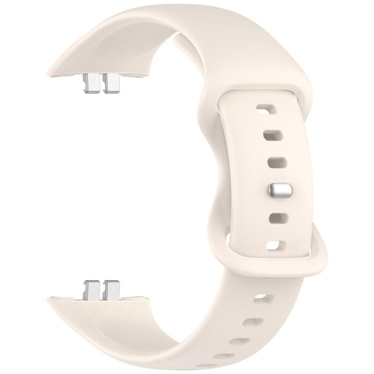 For Honor ROSSINI 2i Solid Color Butterfly Buckle Silicone Watch Band