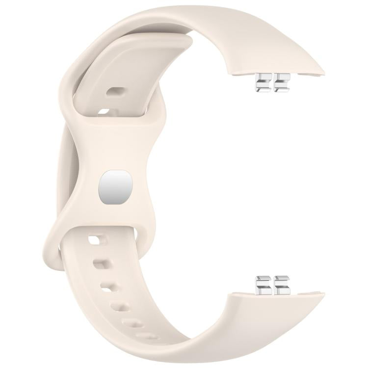 For Honor ROSSINI 2i Solid Color Butterfly Buckle Silicone Watch Band