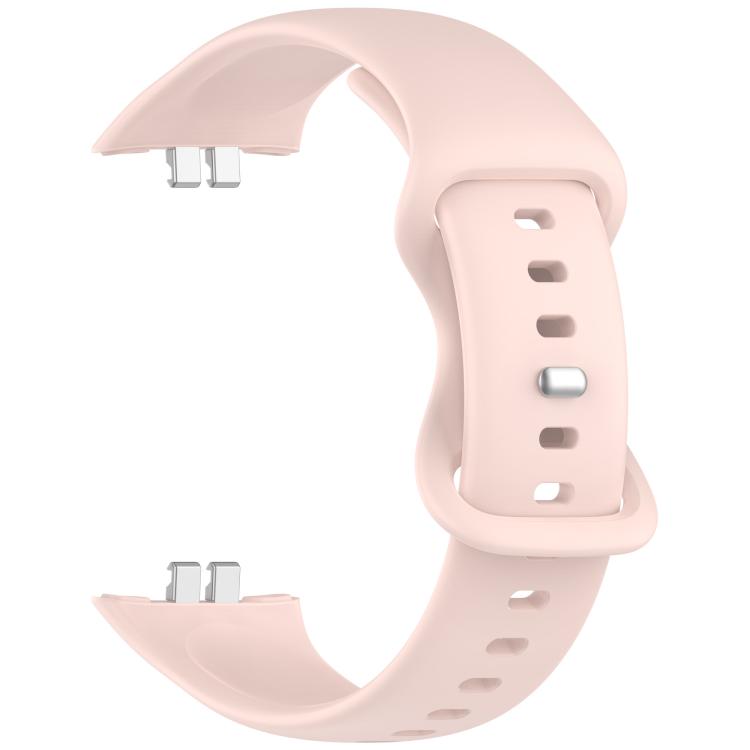 For Honor ROSSINI 2i Solid Color Butterfly Buckle Silicone Watch Band