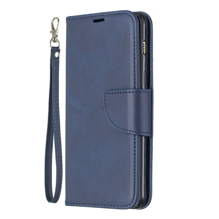 Retro Lambskin Texture Pure Color Horizontal Flip PU Leather Case for Galaxy A8 2018 & A530, with Holder & Card Slots & Wallet & Lanyard