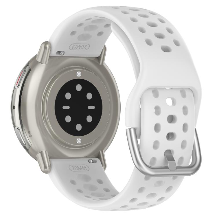 For Amazfit Active 2 Holes Style 20mm Silicone Sport Watch Band