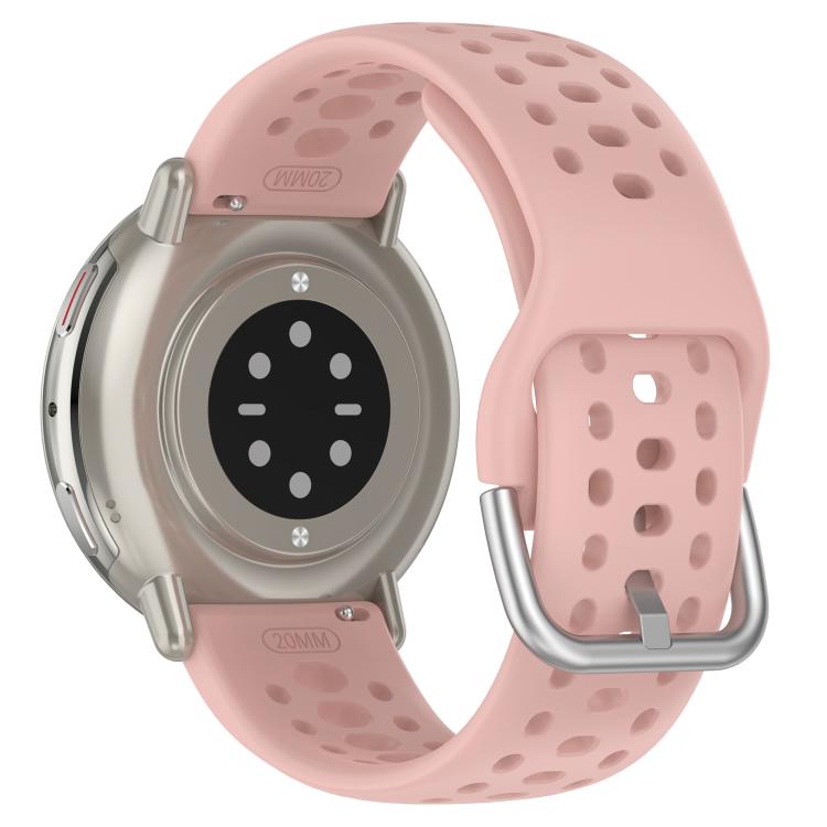 For Amazfit Active 2 Holes Style 20mm Silicone Sport Watch Band
