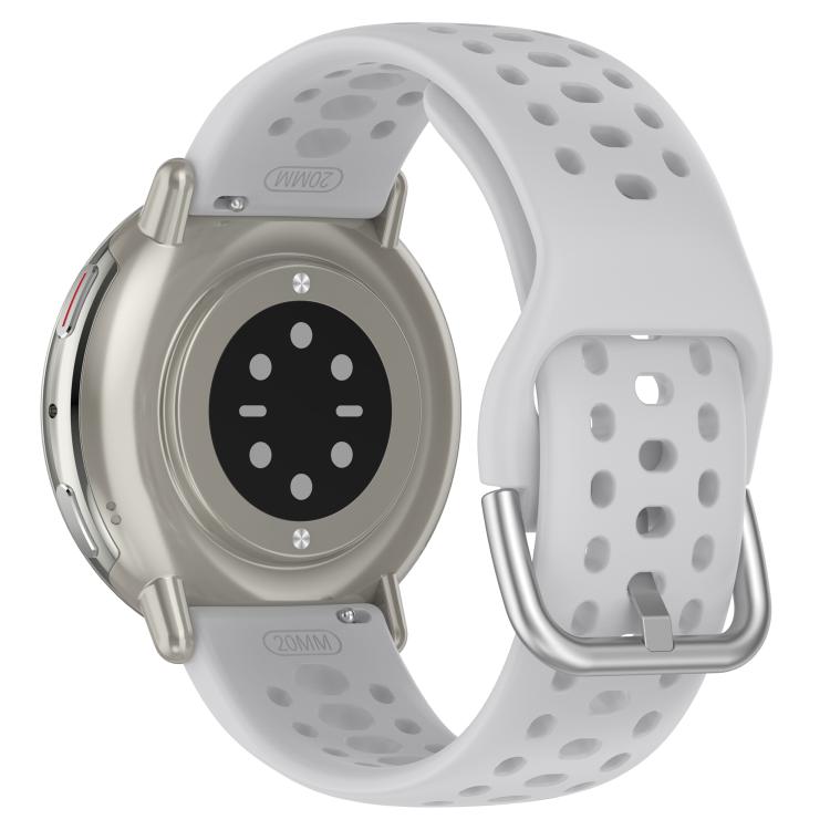 For Amazfit Active 2 Holes Style 20mm Silicone Sport Watch Band