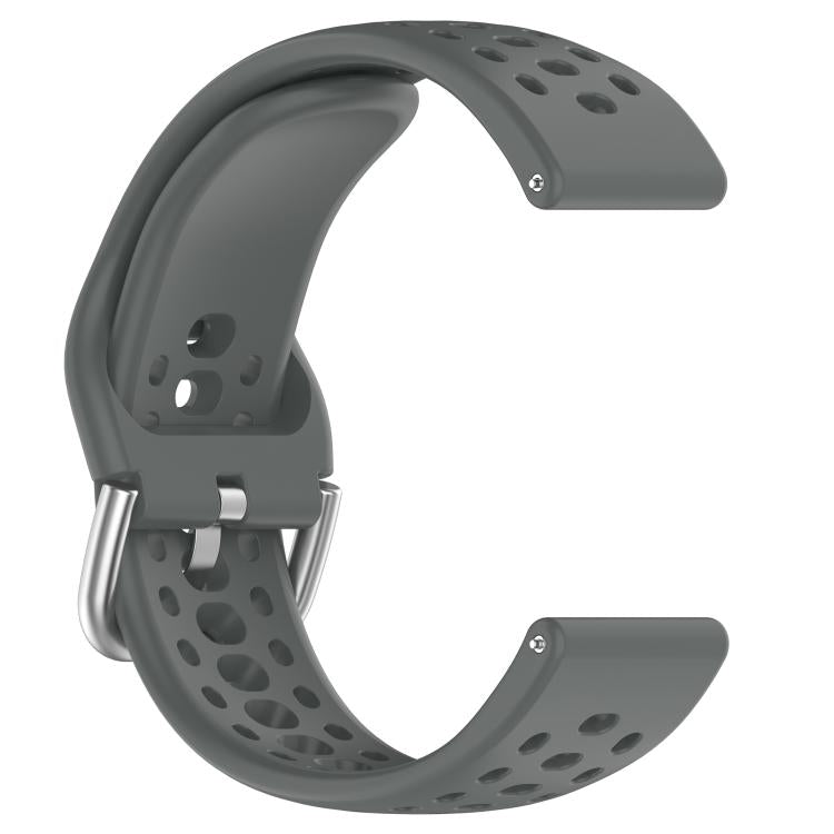 For Amazfit Active 2 Holes Style 20mm Silicone Sport Watch Band