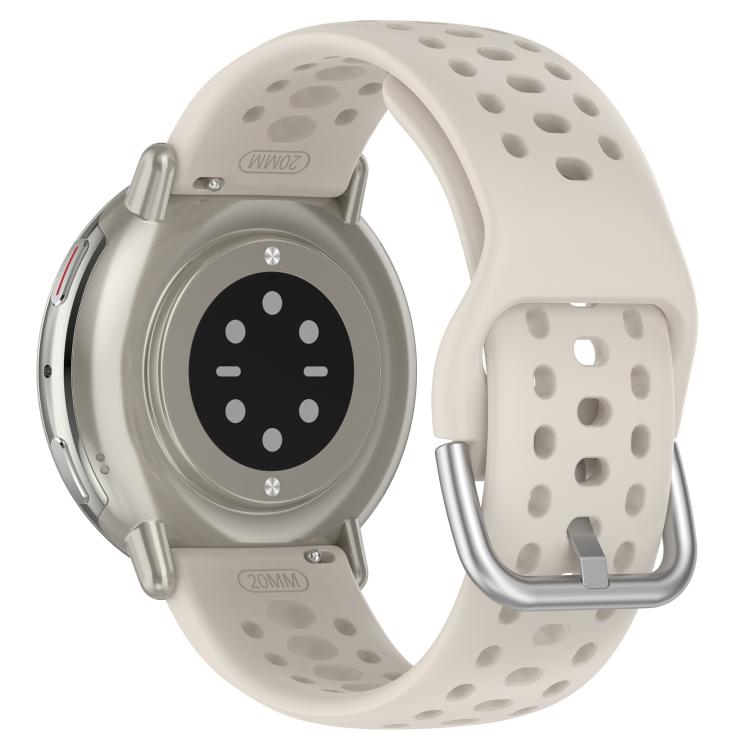 For Amazfit Active 2 Holes Style 20mm Silicone Sport Watch Band