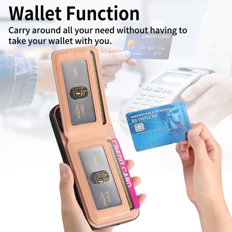 For Redmi 14C Twill Fabric Leather Vertical Flip RFID Card Bag Phone Case