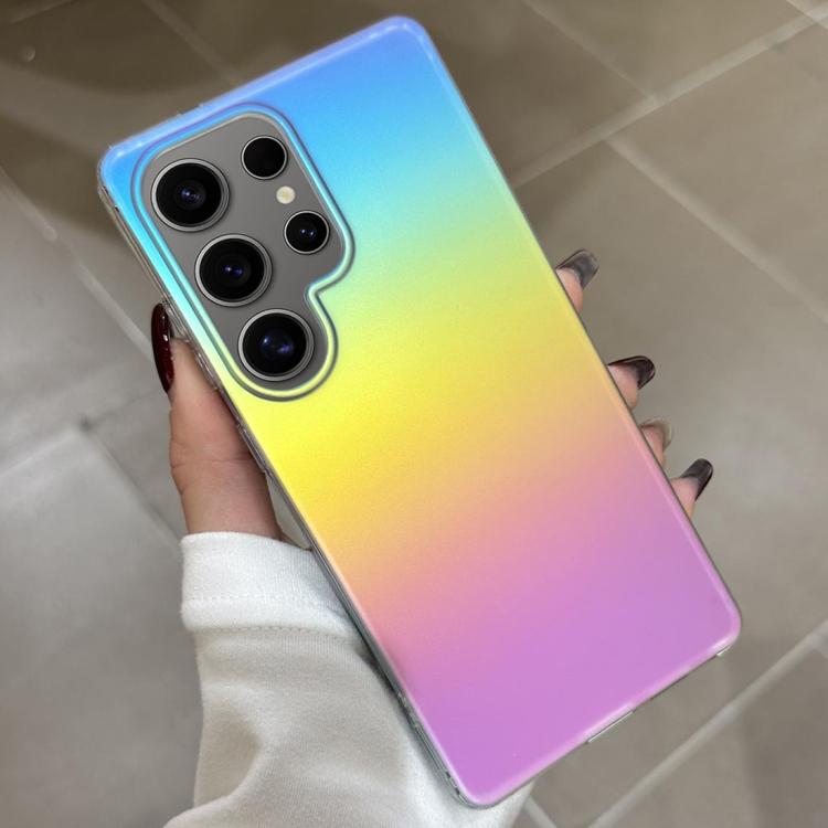 For Samsung Galaxy S24 Ultra 5G Frosted Color-plated Gradient  Phone Case - Color Plating