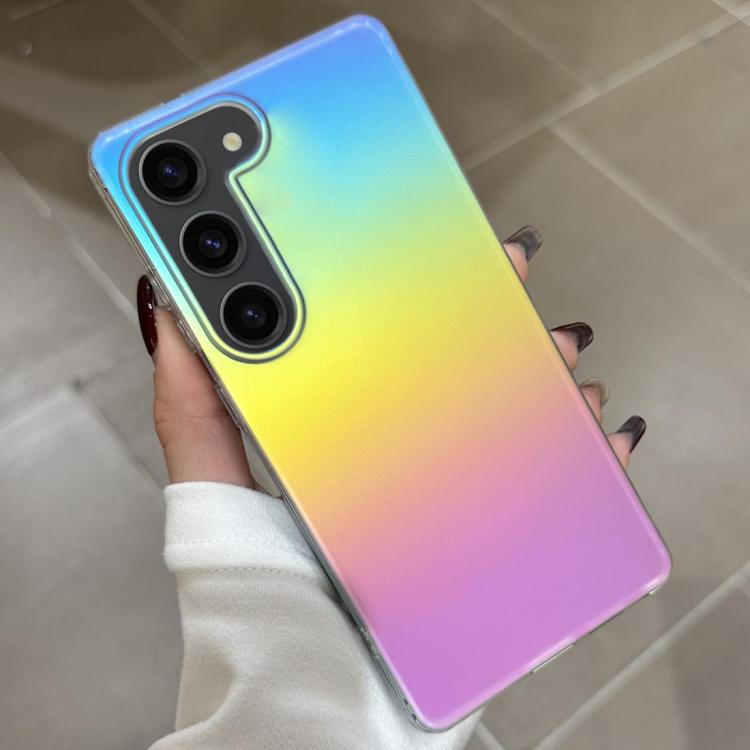 For Samsung Galaxy S23+ 5G Frosted Color-plated Gradient  Phone Case - Color Plating