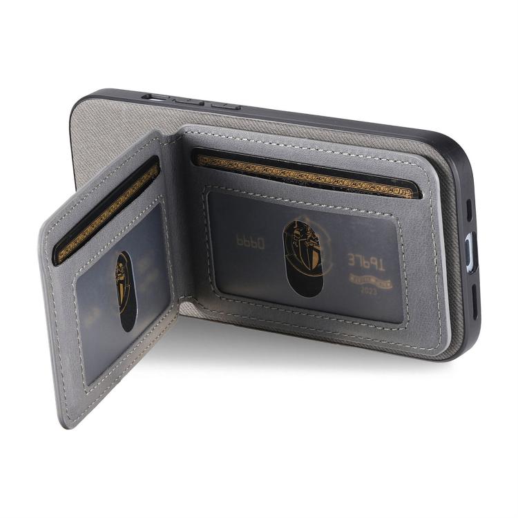 For Google Pixel 9a Twill Fabric Leather Vertical Flip RFID Card Bag Phone Case