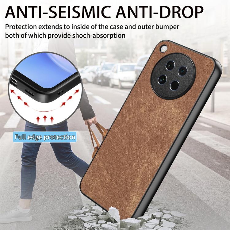 For OPPO Find X8s Vintage Leather PC Back Cover Phone Case