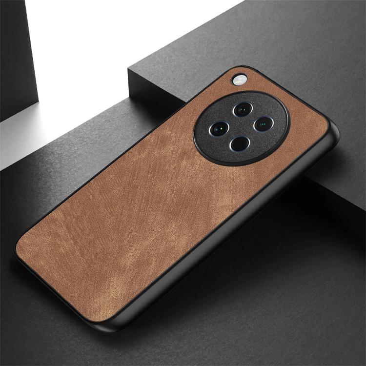 For OPPO Find X8s Vintage Leather PC Back Cover Phone Case