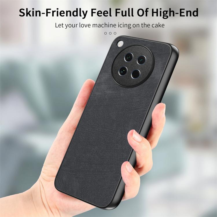 For OPPO Find X8s Vintage Leather PC Back Cover Phone Case