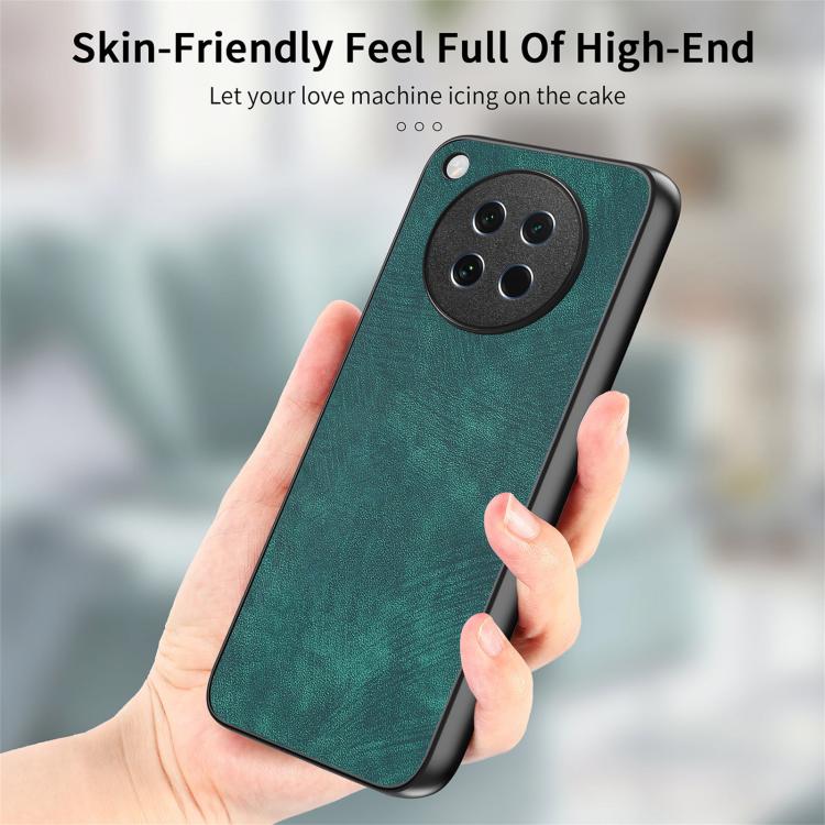 For OPPO Find X8s Vintage Leather PC Back Cover Phone Case