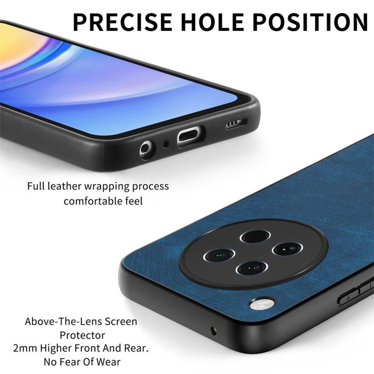 For OPPO Find X8s Vintage Leather PC Back Cover Phone Case
