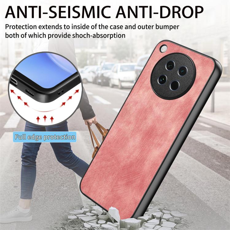 For OPPO Find X8s Vintage Leather PC Back Cover Phone Case