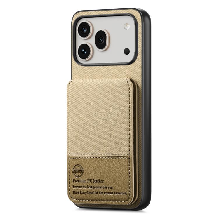 For Honor 600 Global Twill Fabric Leather Vertical Flip RFID Card Bag Phone Case