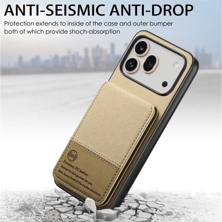 For Honor 600 Global Twill Fabric Leather Vertical Flip RFID Card Bag Phone Case