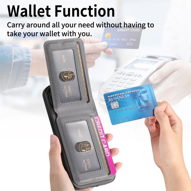 For Honor 600 Global Twill Fabric Leather Vertical Flip RFID Card Bag Phone Case