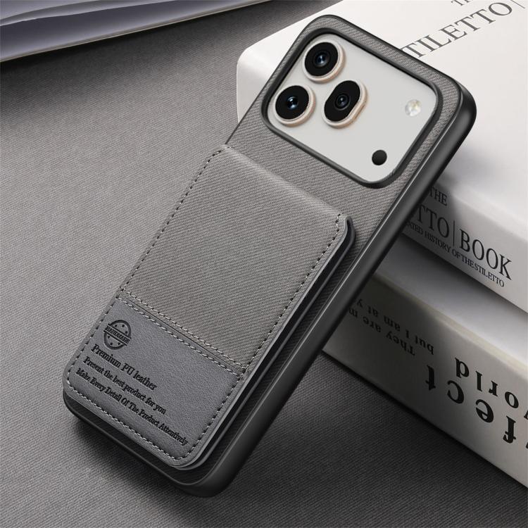For Honor 600 Global Twill Fabric Leather Vertical Flip RFID Card Bag Phone Case