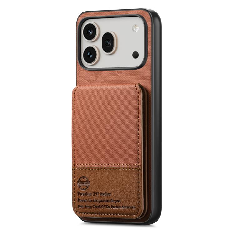 For Honor 600 Global Twill Fabric Leather Vertical Flip RFID Card Bag Phone Case