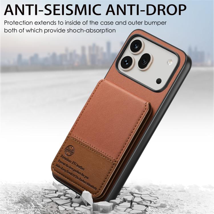 For Honor 600 Global Twill Fabric Leather Vertical Flip RFID Card Bag Phone Case